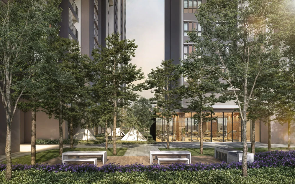 Outdoor BBQ dining M Aspira