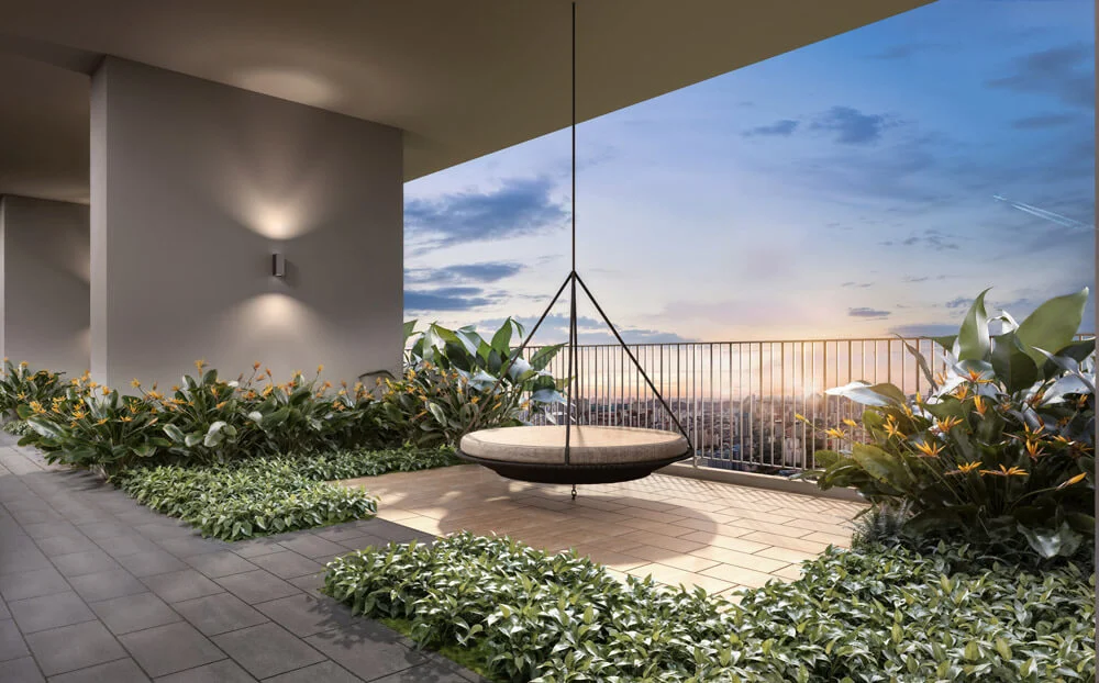 M Aspira hanging viewing deck